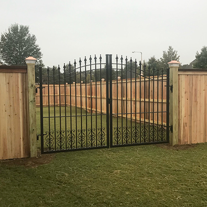 fence and gate image