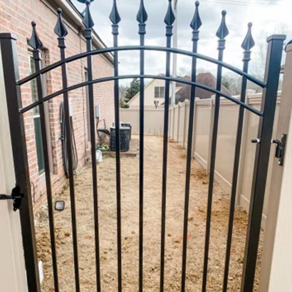 fence and gate image